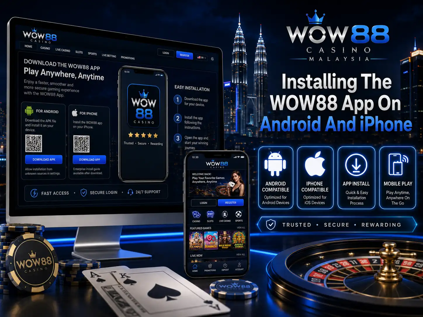 Installing The WOW88 App On Android And iPhone