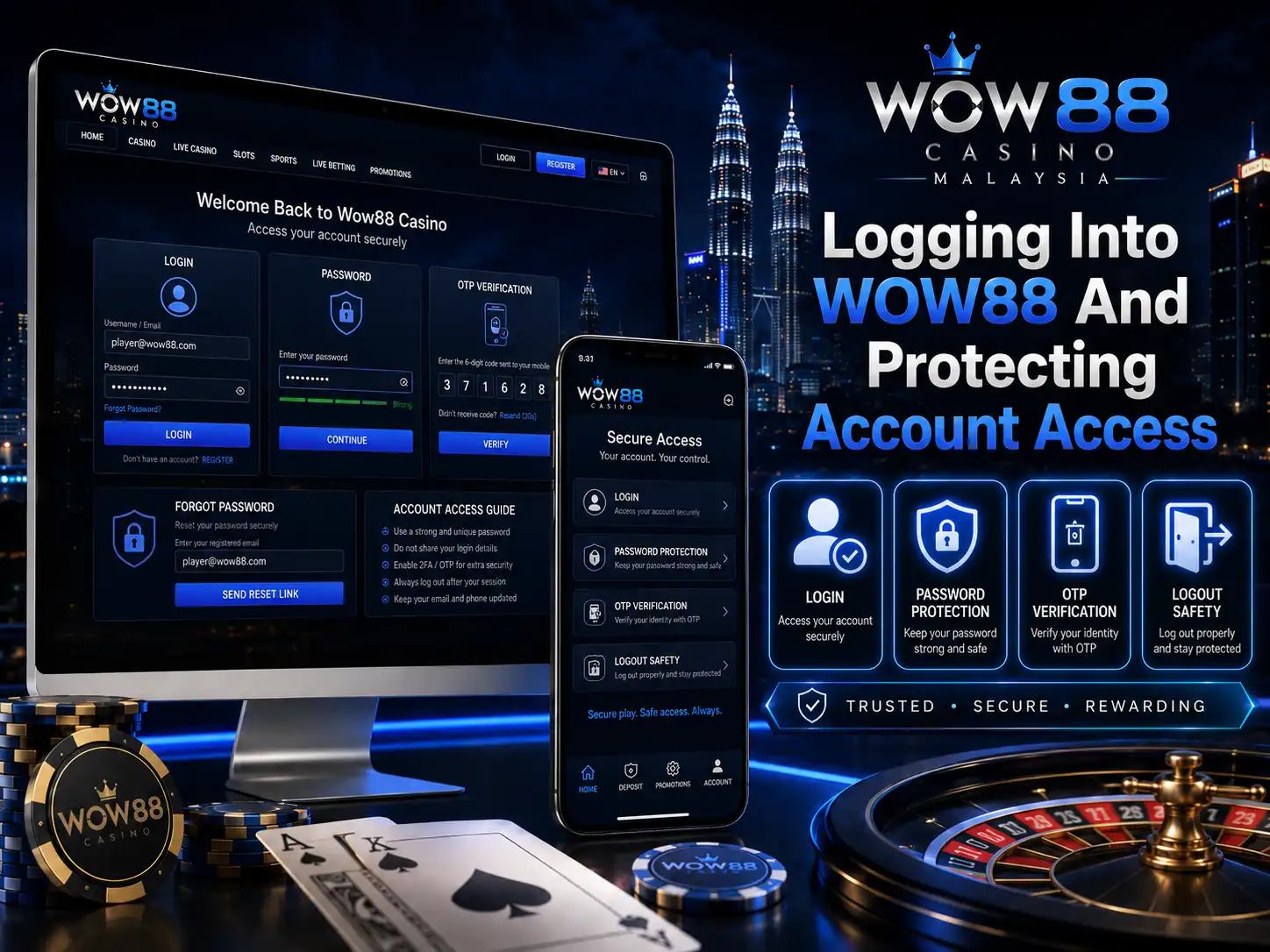 Logging Into WOW88 And Protecting Account Access